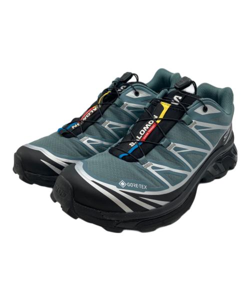 SALOMON（サロモン）SALOMON (サロモン) XT-6 Gore-Tex North Atlantic Black グリーン サイズ:26.5の古着・服飾アイテム