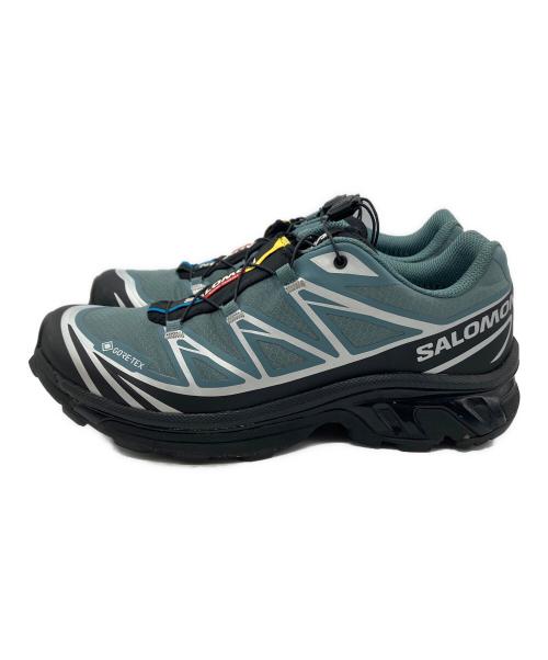 SALOMON（サロモン）SALOMON (サロモン) XT-6 Gore-Tex North Atlantic Black グリーン サイズ:26.5の古着・服飾アイテム