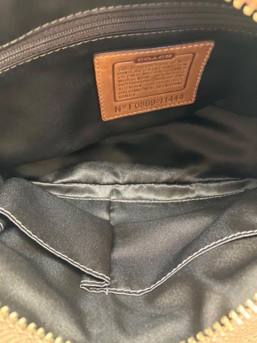 COACH（コーチ）COACH (コーチ) ショルダーバッグ ブラウンの古着・服飾アイテム