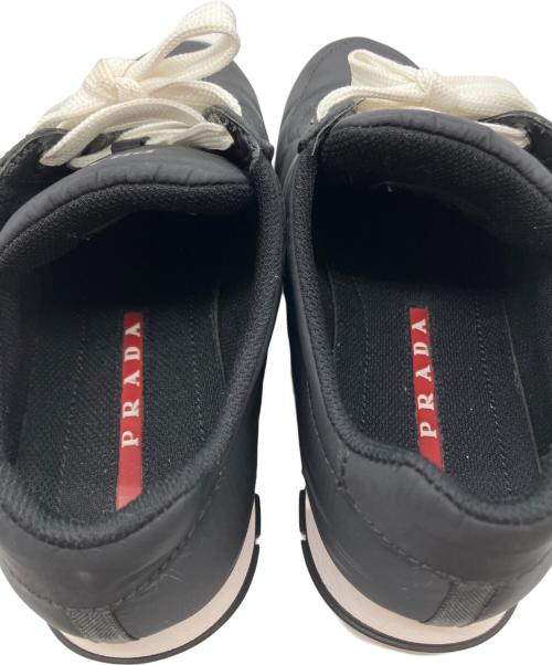 PRADA SPORTS（プラダスポーツ）PRADA SPORTS (プラダスポーツ) ナイロンスニーカー ブラック サイズ:37の古着・服飾アイテム