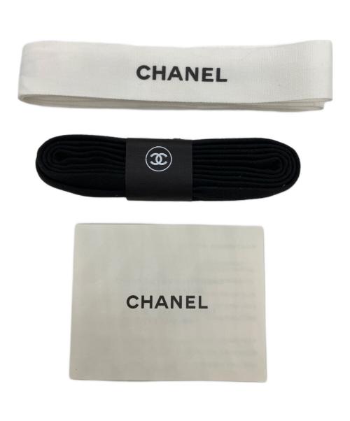 CHANEL（シャネル）CHANEL (シャネル) ココマーク ロゴラバータグ ローカットスニーカー ブラック サイズ:38の古着・服飾アイテム