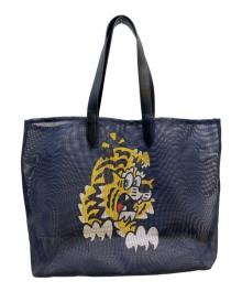 KENZO×VERDY MARKET（ケンゾー）の古着「メッシュトートバッグ」｜ネイビー