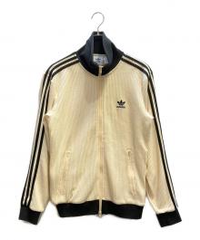 adidas（アディダス）の古着「ベッケンバウアー ワッフルトラックトップ」｜ベージュ