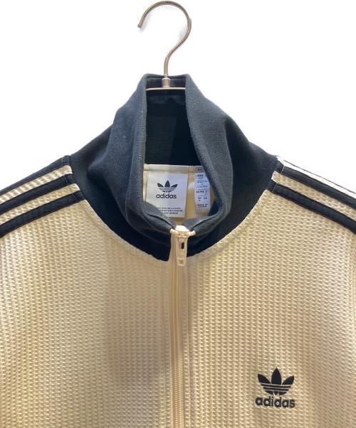 adidas（アディダス）adidas (アディダス) ベッケンバウアー ワッフルトラックトップ ベージュ サイズ:Lの古着・服飾アイテム