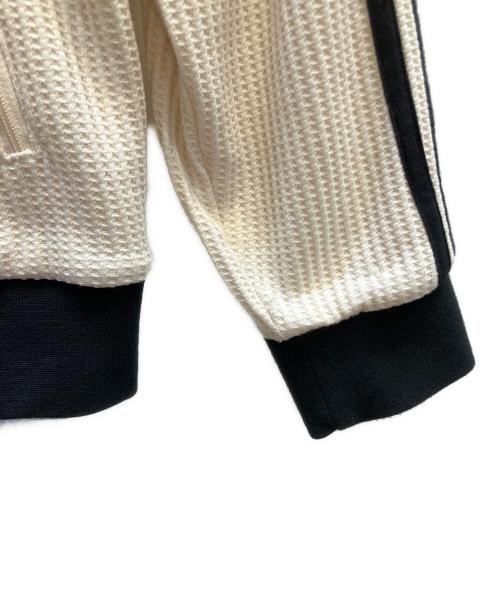 adidas（アディダス）adidas (アディダス) ベッケンバウアー ワッフルトラックトップ ベージュ サイズ:Lの古着・服飾アイテム