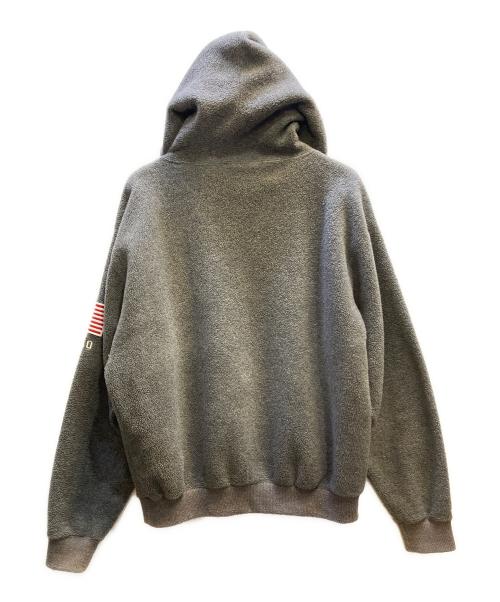 POLO SPORT（ポロスポーツ）POLO SPORT (ポロスポーツ) フリースパーカー グレー サイズ:Ｍの古着・服飾アイテム