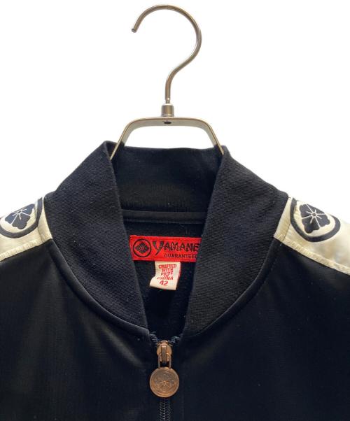 YAMANE（ヤマネ）YAMANE (ヤマネ) トラックジャケット ブラック サイズ:42の古着・服飾アイテム
