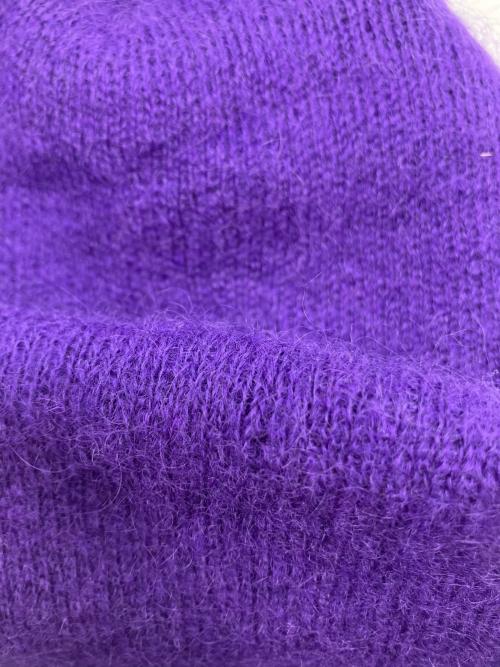 SUPREME（シュプリーム）SUPREME (シュプリーム) ニット帽 パープルの古着・服飾アイテム