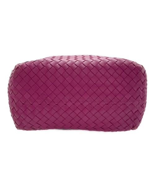 BOTTEGA VENETA（ボッテガベネタ）BOTTEGA VENETA (ボッテガベネタ) イントレチャート　トートバッグ ショッキングピンクの古着・服飾アイテム