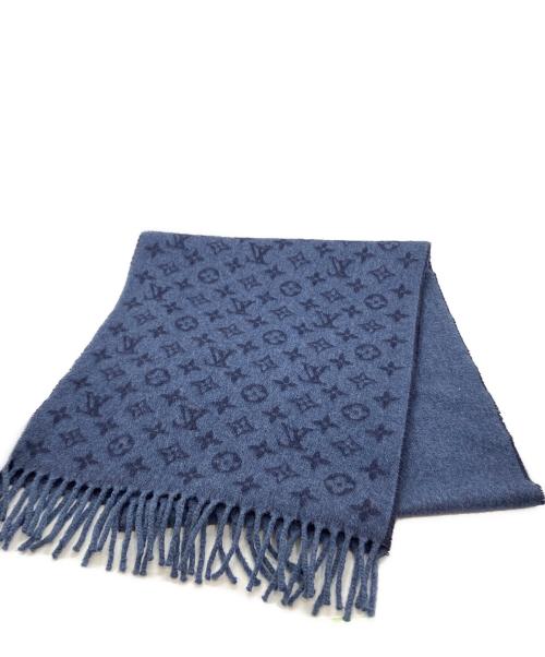 LOUIS VUITTON（ルイ ヴィトン）LOUIS VUITTON (ルイ ヴィトン) エシャルプ・モノグラムグラディエント ネイビーの古着・服飾アイテム