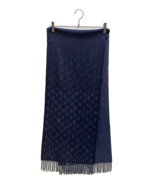 LOUIS VUITTON（ルイ ヴィトン）LOUIS VUITTON (ルイ ヴィトン) エシャルプ・モノグラムグラディエント ネイビーの古着・服飾アイテム