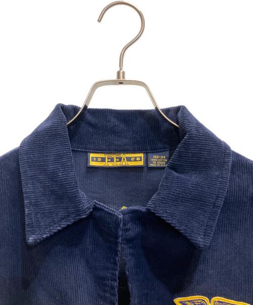 FFA（エフエフエー）FFA (エフエフエー) ファーマーズジャケット ネイビー サイズ:100～34の古着・服飾アイテム