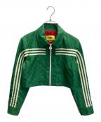 GUCCI×adidasグッチ×アディダス）の古着「ジャガードトラックジャケット」｜グリーン
