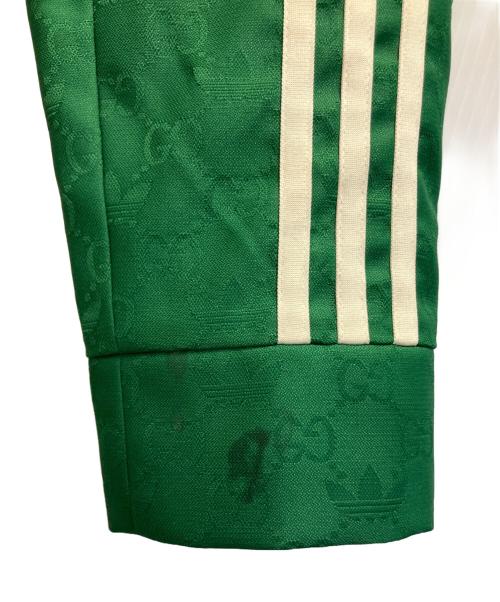 GUCCI（グッチ）GUCCI (グッチ) adidas (アディダス) ジャガードトラックジャケット グリーン サイズ:42の古着・服飾アイテム