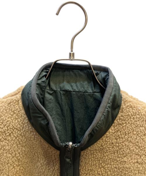THE NORTH FACE（ザ ノース フェイス）THE NORTH FACE (ザ ノース フェイス) リバーシブルエクストリームパイルフリースジャケット グリーン×ベージュ サイズ:Sの古着・服飾アイテム