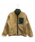 THE NORTH FACE（ザ ノース フェイス）の古着「リバーシブルエクストリームパイルフリースジャケット」｜グリーン×ベージュ