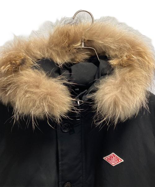 DANTON（ダントン）DANTON (ダントン) タッサーダウンジャケット ブラック サイズ:40の古着・服飾アイテム