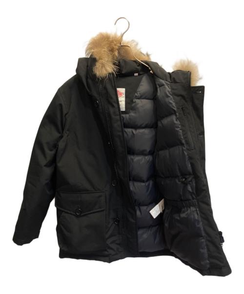 DANTON（ダントン）DANTON (ダントン) タッサーダウンジャケット ブラック サイズ:40の古着・服飾アイテム