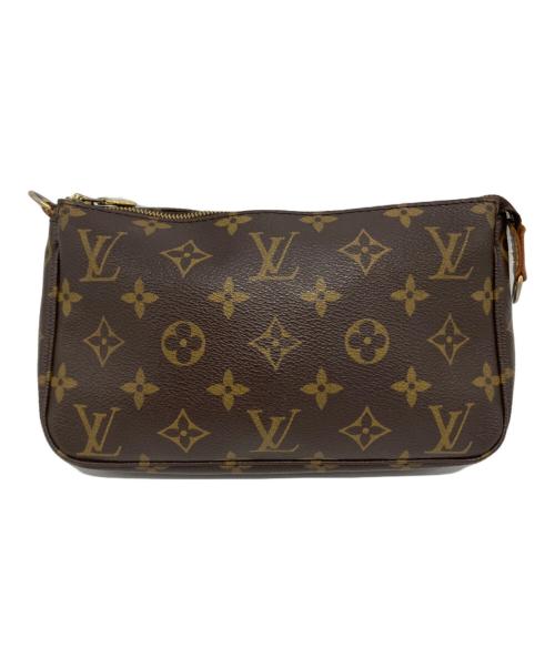 LOUIS VUITTON（ルイ ヴィトン）LOUIS VUITTON (ルイ ヴィトン) ポシェット・アクセソワール ブラウンの古着・服飾アイテム