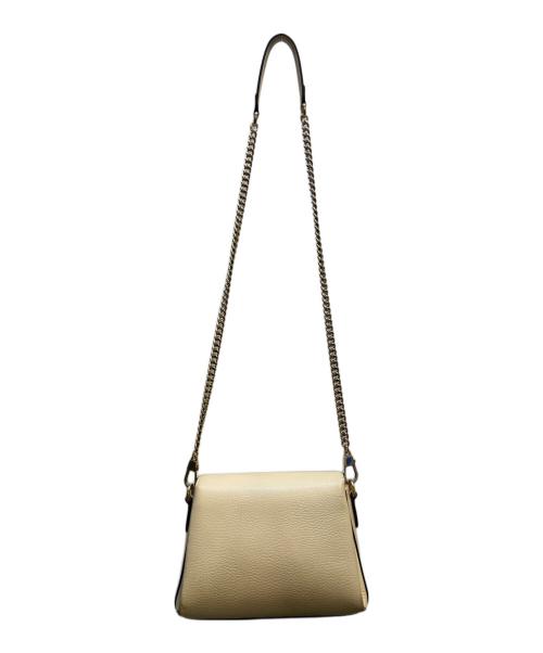 GUCCI（グッチ）GUCCI (グッチ) インターロッキングG チェーンショルダーバッグ アイボリーの古着・服飾アイテム