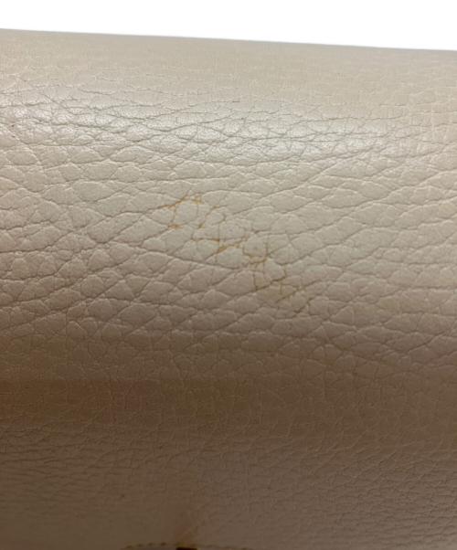GUCCI（グッチ）GUCCI (グッチ) インターロッキングG チェーンショルダーバッグ アイボリーの古着・服飾アイテム
