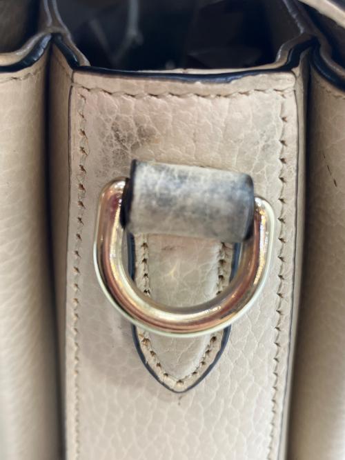 GUCCI（グッチ）GUCCI (グッチ) インターロッキングG チェーンショルダーバッグ アイボリーの古着・服飾アイテム