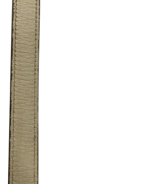 GUCCI（グッチ）GUCCI (グッチ) インターロッキングG チェーンショルダーバッグ アイボリーの古着・服飾アイテム