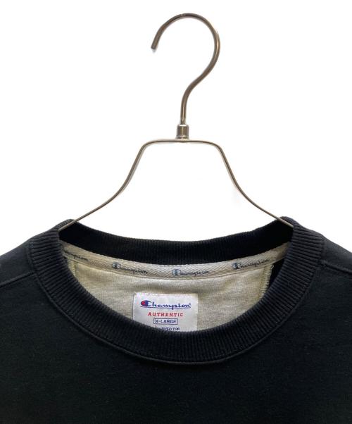 Champion（チャンピオン）Champion (チャンピオン) SUPREME (シュプリーム) スウェット ブラック サイズ:XLの古着・服飾アイテム