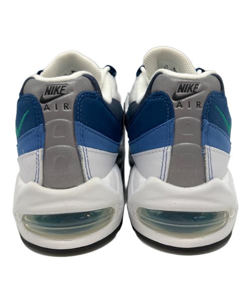 NIKE（ナイキ）NIKE (ナイキ) AIR MAX 95 BIG BUBBLE ホワイト×ブルー サイズ:26.5㎝の古着・服飾アイテム
