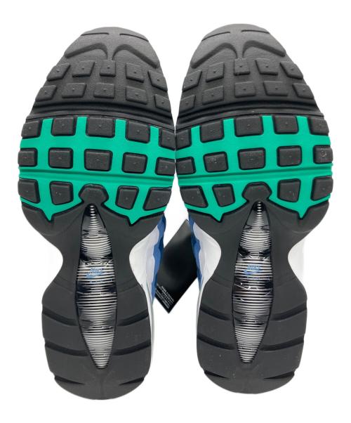 NIKE（ナイキ）NIKE (ナイキ) AIR MAX 95 BIG BUBBLE ホワイト×ブルー サイズ:26.5㎝の古着・服飾アイテム