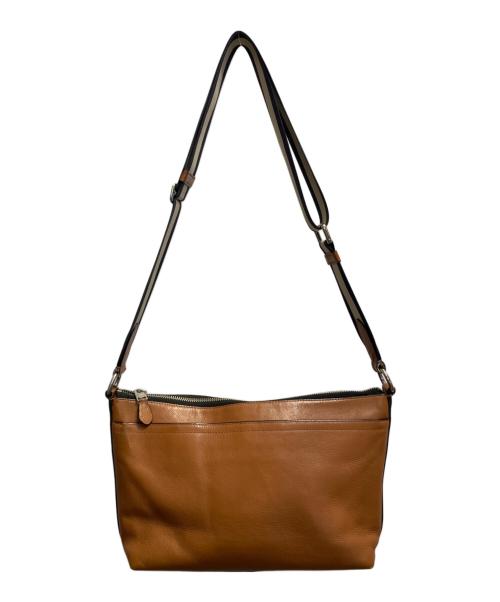COACH（コーチ）COACH (コーチ) チャールズ フライトバッグ イン スムースレザー ブラウンの古着・服飾アイテム