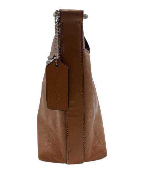 COACH（コーチ）COACH (コーチ) チャールズ フライトバッグ イン スムースレザー ブラウンの古着・服飾アイテム