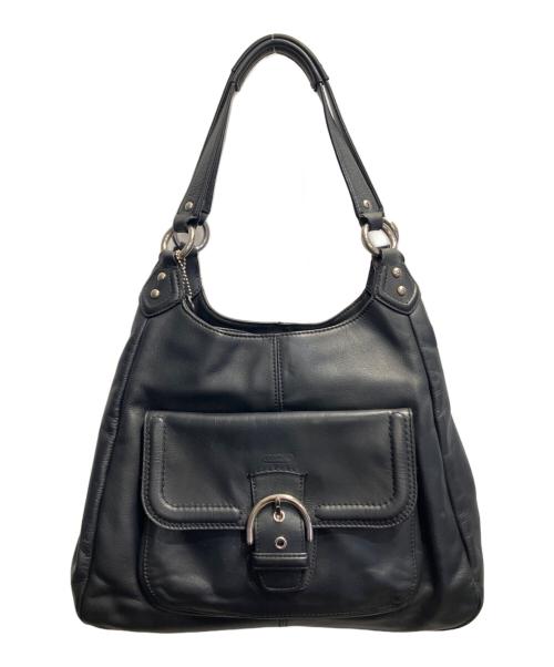 COACH（コーチ）COACH (コーチ) キャンベル レザー ホーボー ブラックの古着・服飾アイテム