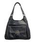COACH（コーチ）の古着「キャンベル レザー ホーボー」｜ブラック