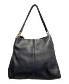 COACHコーチ）の古着「ラグジュアリー ペブルド レザー フィービー ショルダーバッグ」｜ブラック