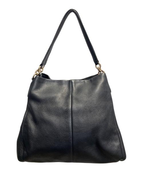 COACH（コーチ）COACH (コーチ) ラグジュアリー ペブルド レザー フィービー ショルダーバッグ ブラックの古着・服飾アイテム