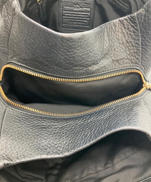 COACH（コーチ）COACH (コーチ) ラグジュアリー ペブルド レザー フィービー ショルダーバッグ ブラックの古着・服飾アイテム
