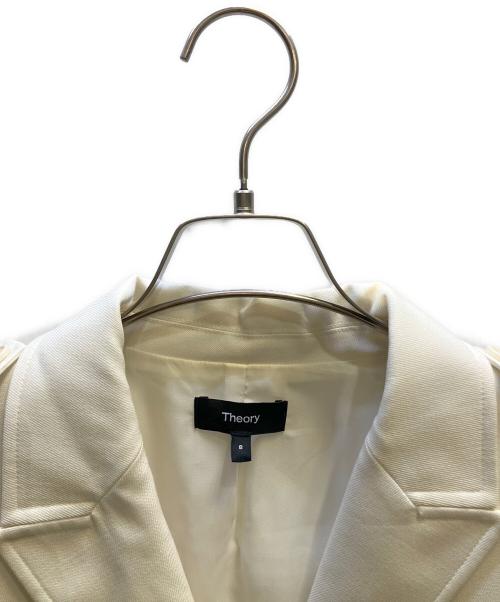 theory（セオリー）theory (セオリー) ジャケット ホワイト サイズ:8の古着・服飾アイテム