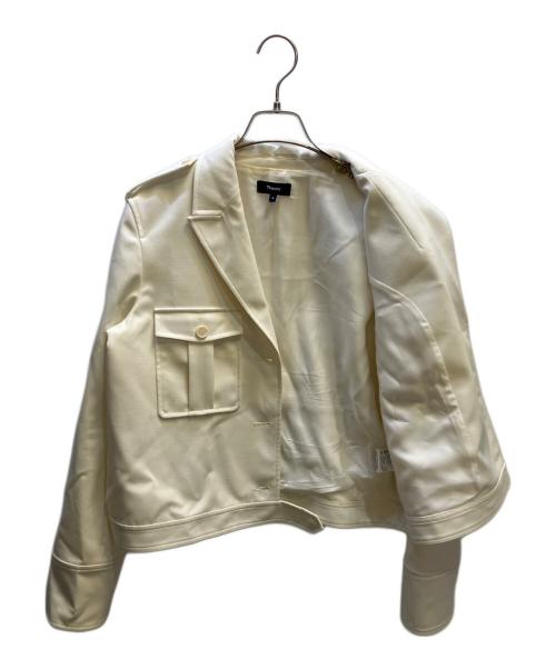 theory（セオリー）theory (セオリー) ジャケット ホワイト サイズ:8の古着・服飾アイテム