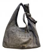 MARC JACOBSマークジェイコブス）の古着「ザ ボウ デニム サック バッグ」｜グレー