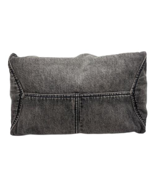 MARC JACOBS（マークジェイコブス）MARC JACOBS (マークジェイコブス) ザ ボウ デニム サック バッグ グレーの古着・服飾アイテム