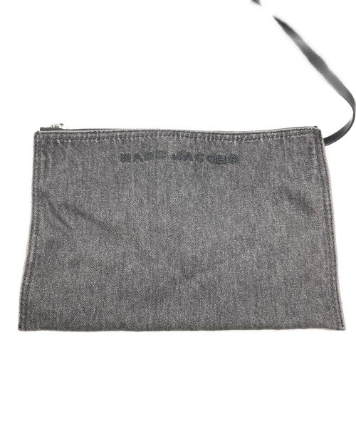 MARC JACOBS（マークジェイコブス）MARC JACOBS (マークジェイコブス) ザ ボウ デニム サック バッグ グレーの古着・服飾アイテム