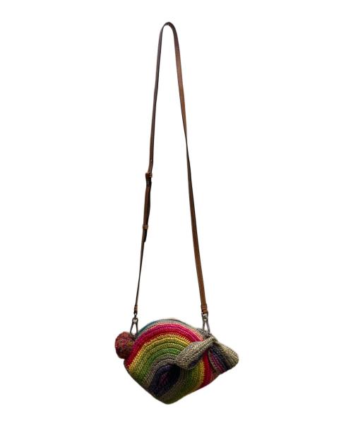 LOEWE（ロエベ）LOEWE (ロエベ) パウラズ バニー レインボー ミニ クロスボディバッグ マルチカラーの古着・服飾アイテム