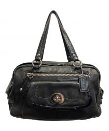COACH（コーチ）の古着「ハンドバッグ」｜ブラック