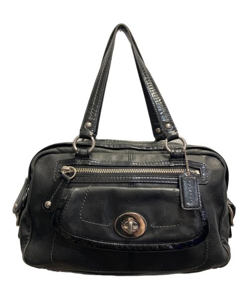 COACH（コーチ）COACH (コーチ) ハンドバッグ ブラックの古着・服飾アイテム