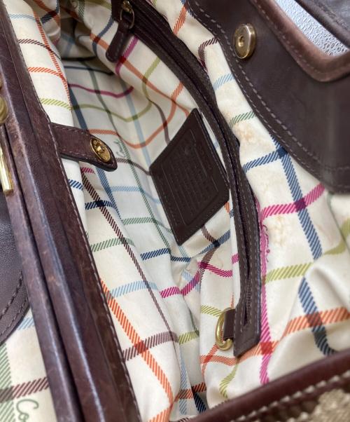 COACH（コーチ）COACH (コーチ) ハンドバッグ ベージュの古着・服飾アイテム