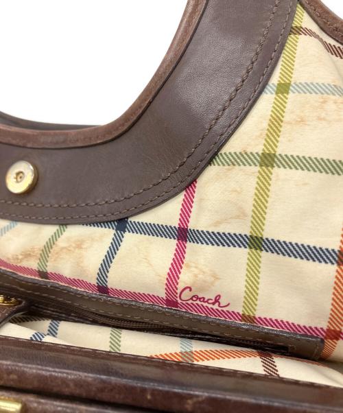 COACH（コーチ）COACH (コーチ) ハンドバッグ ベージュの古着・服飾アイテム