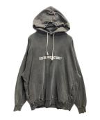 COOTIE PRODUCTIONSクーティープロダクツ）の古着「Pigment Dyed Sweat Hoodie」｜グレー