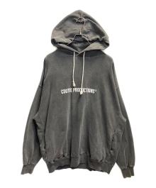 COOTIE PRODUCTIONS（クーティープロダクツ）の古着「Pigment Dyed Sweat Hoodie」｜グレー
