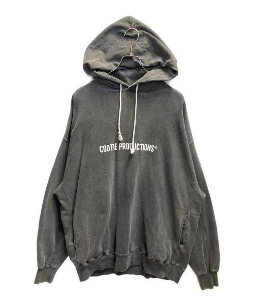 COOTIE PRODUCTIONS（クーティープロダクツ）COOTIE PRODUCTIONS (クーティープロダクツ) Pigment Dyed Sweat Hoodie グレー サイズ:Lの古着・服飾アイテム